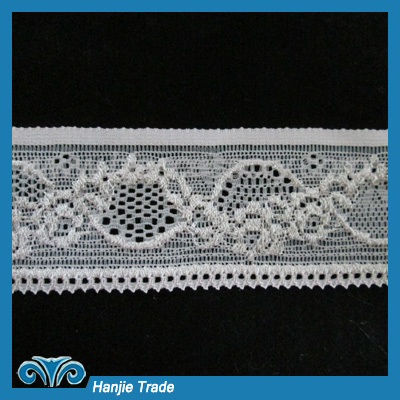 Lycra Lace Trim Raschel Lace Designs Are Used For Bras Underpants Of Female Nightclothes