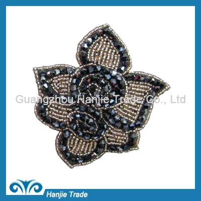 handmade hot fix crystal rhinestone applique