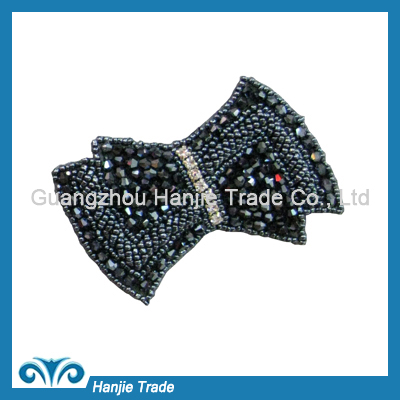 handmade hot fix crystal rhinestone patch