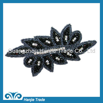 handmade hot fix crystal rhinestone applique