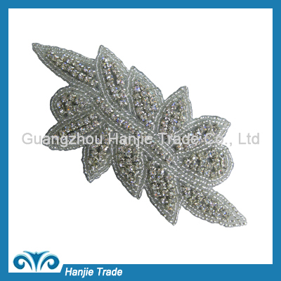 handmade hot fix crystal rhinestone applique