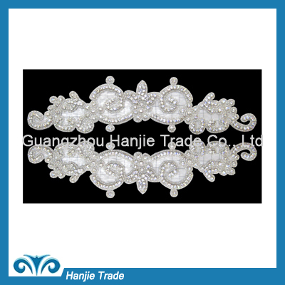 2014 new design handmade rhinestone applique