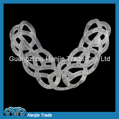 Wholesale Fashion Twisty Bedfordshire Bobbin Lace Collar Design