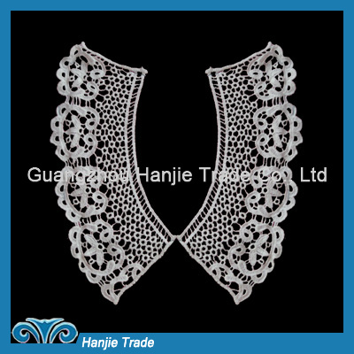 Women Fashion Cotton Lace Neck Collar for garment