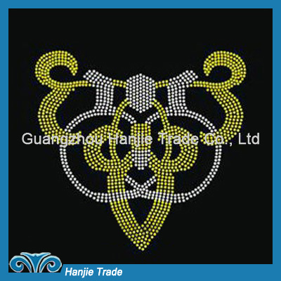 Loose Hotfix Crystal Motif in Totem Design for T-shirt