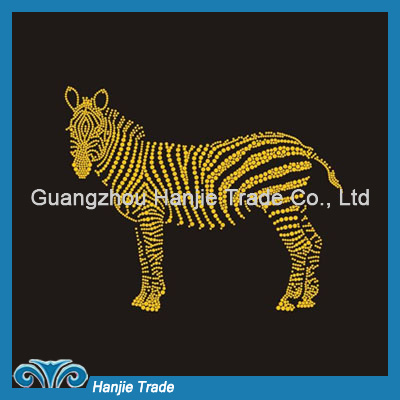 Wholesale Zebra Design Rhinestone Transfer