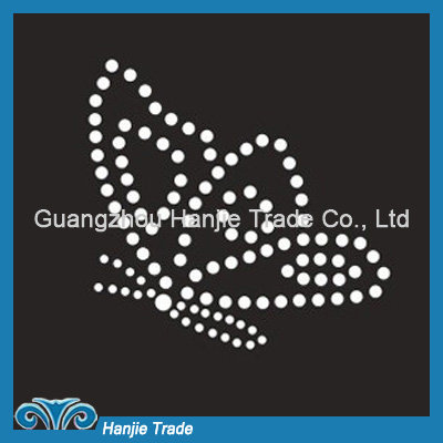 Wholesale Crystal Butterfly Design Rhinestone Transfer