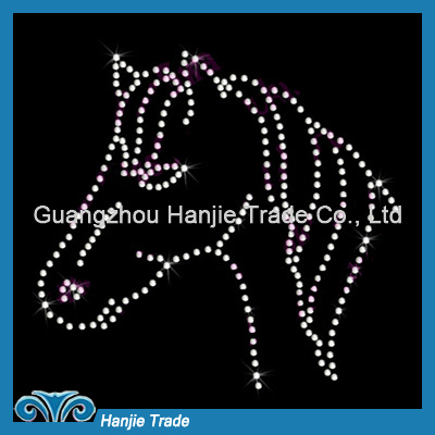 Wholesale Shiny Horse HotFix Rhinestone Motif