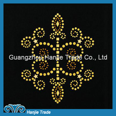 Wholesale Decorative Totem Pattern Hotfix Rhinestone Motif