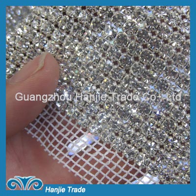 Hot Sale Crystal Cake Banding in Crystal Color Rhinestone