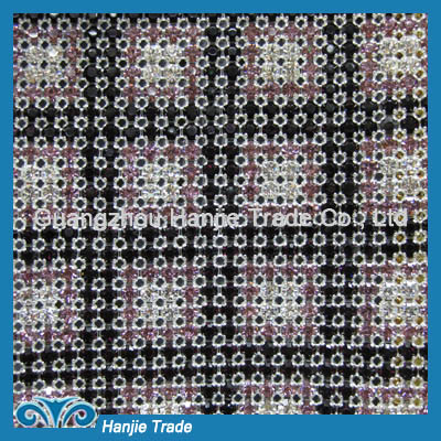 Handmade 24Rows Rhinestone Banding in Wholesale