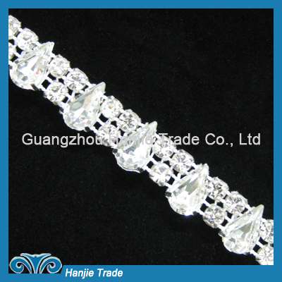 Wholesale 2012 Hot Sale Design Crystal Rhinestone Trimming