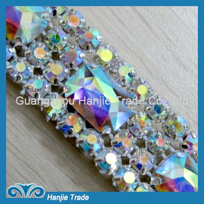 Wholesale Fancy Rhinestone Banding in AB color