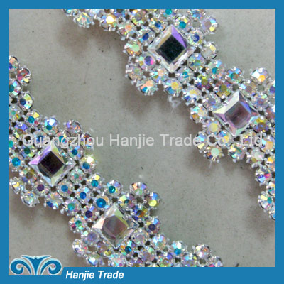 Wholesale Crystal Rhinestone Banding in AB color