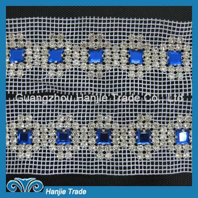 Wholesale Diamond Mesh with Acrylic Rhinestone