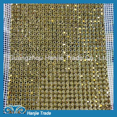 Wholesale Handmade Rhinestone Mesh in Roll