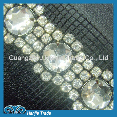 Wholesale  Hot Sale Design Crystal Rhinestone Trimming