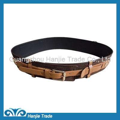 Hot Sale Fashion Brown Waist Belts for Ladies in Wholesa