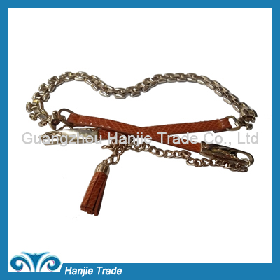 Hot Sale Fashion PU leather Chain Belts in Wholesale