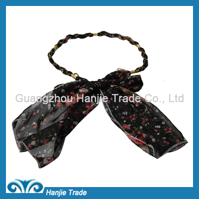 Hot Sale Stylish Flower Fabric Belts for Dress in Wholesale