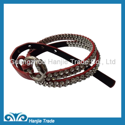 Hot Sale Western Bling Rhinestone Belts for Ladies in Wholesale