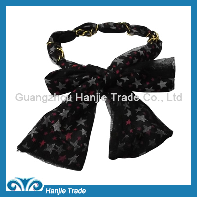 Hot Sale Stylish Stars Print Fabric Belts for Dress in Wholesale