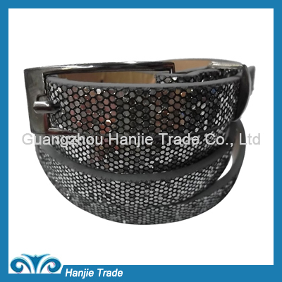 Wholesale Fancy Grey Color Intrigue Belts for Women