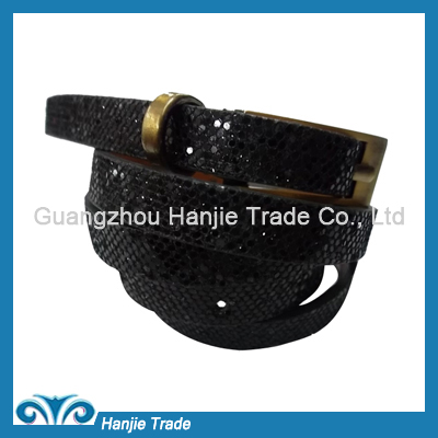 Wholesale Fancy Black Color Intrigue Belts for Women