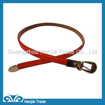 Wholesale Fashion Orange Glitter Belts for Women