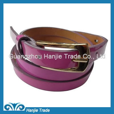 Hot Sale Fancy Purple Shiny Belts for Ladies in Wholesale