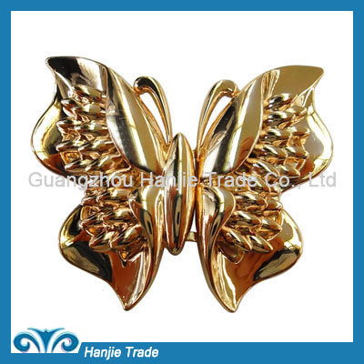 Wholesale Fashion Butterfly Interlocks Buckles for Elastic Belts