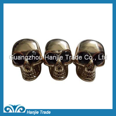 Hot Sale Fashion Alloy Skull Accessories in Wholesale