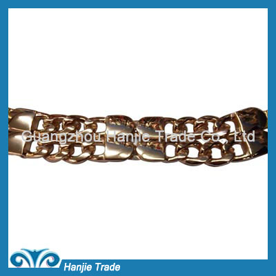 Hot Sale Fashion Alloy Chain for Belts in Wholesale