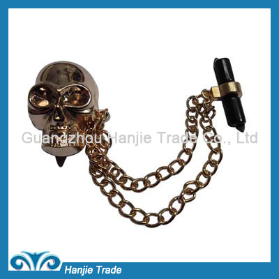 Hot Sale Metal Skull Accessories in Wholesale