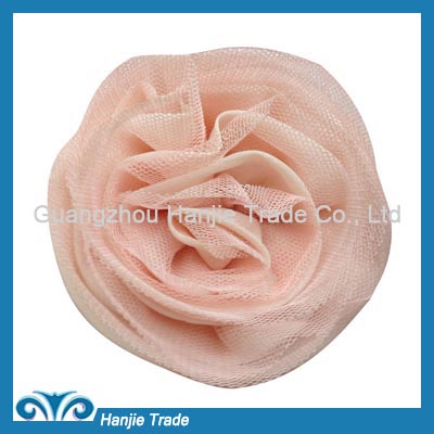 Grace decorative chiffon flower fabric flowers wholesale