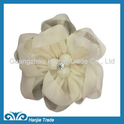 Sensational handmade fabric flower for high heels shoes decoration