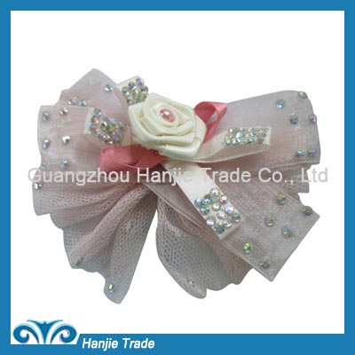 Girls pink versatile bow shoe clip for party