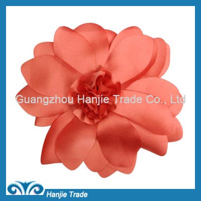Hot sale sparkly fabric flower for shoe decoration