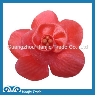 Wholesale decorative pearl and fabric flower shoe accessories