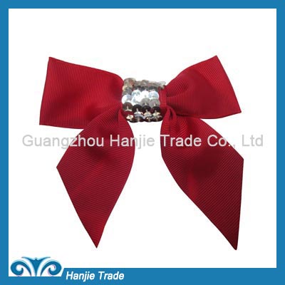 Wholesale red ribbon bow for gift decoration shoe decoration