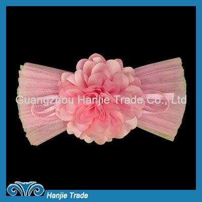 Hot sale pink bow and flower shoe clip for children