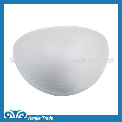 Wholesale White Foam Semi-circle Bra Padding Insert For Underwear