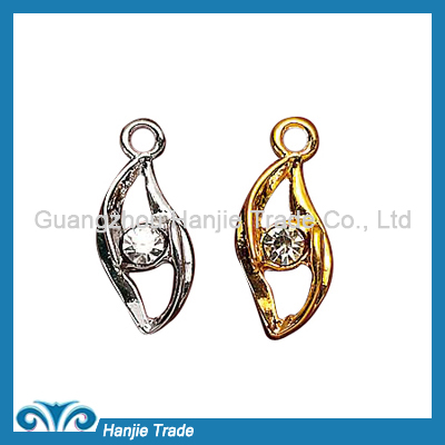 Fashionable Silver and Gold Rhinestone Pendant For Underwear