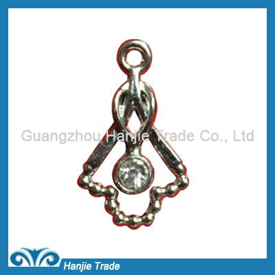 Wholesale Siver Pendant With Crystal For Underwear
