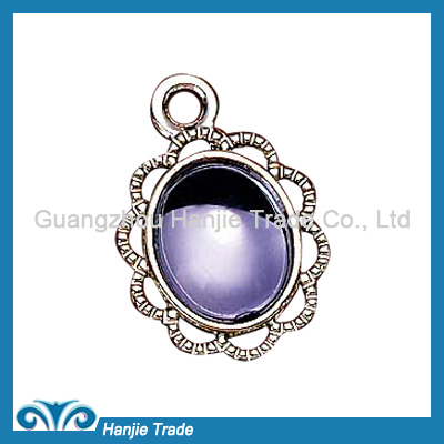 Decorative Round Crystal Pendant For Lingerie