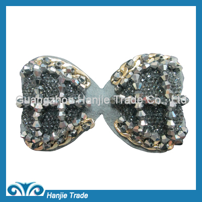 Wholesale rhinestone high heel shoe ornament