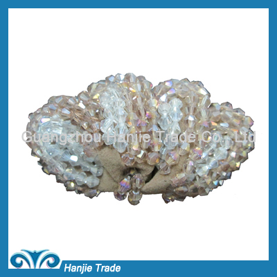 Wholesale fashion glass stone decoration for shoe