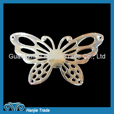 Wholesale fashion shoe decorations in the form of butterfly for high heel