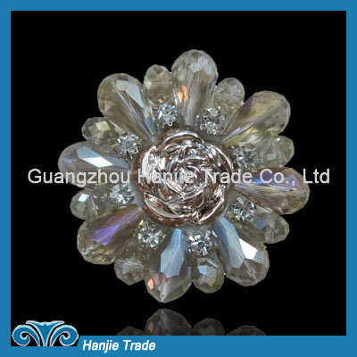 Wholesale rhinestone crystal shoe clips for party