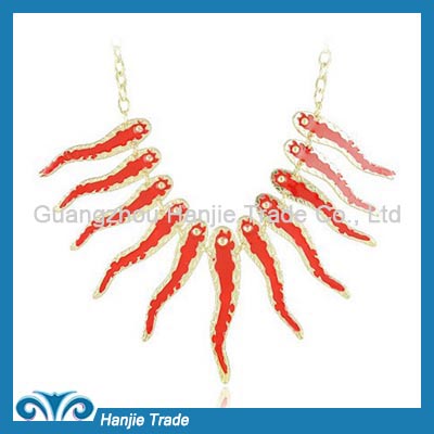 Wholesale Fashion Statement Golden Fish Choker Necklaces